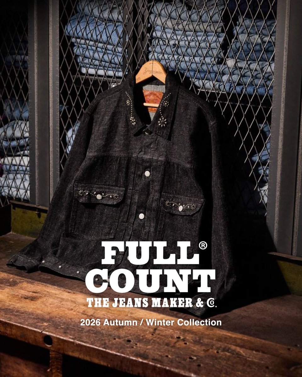 arknets_info's tweet photo. \秋冬最新作が入荷中 /
【PICK UP】FULL COUNT|2026AW New Collection
フルカウントより人気のデニムセットアップをはじめ、秋冬の最新コレクションが入荷中。
🔗https://t.co/4V6np6f3nu
#FULLCOUNT #フルカウント #arknets #アークネッツ https://t.co/19CFl7m0gz