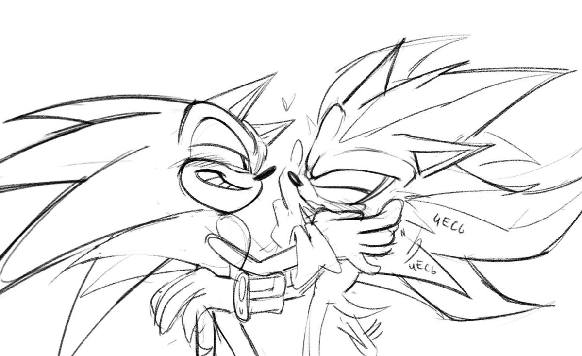 GreyRat44's tweet photo. #sonadow doodle https://t.co/eniGB8JGFf