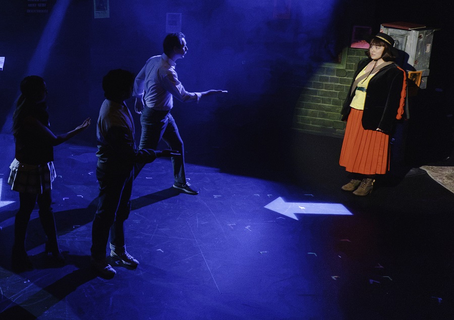 DrewRowsome's tweet photo. Amelie: a delightfully quirky musical https://t.co/1mt4wa81Tp #theaTO #musical #ShiftingGroundCollective @NativeEarth #Amelie #comedy #goldfish #puppets https://t.co/lfJhhXdesg