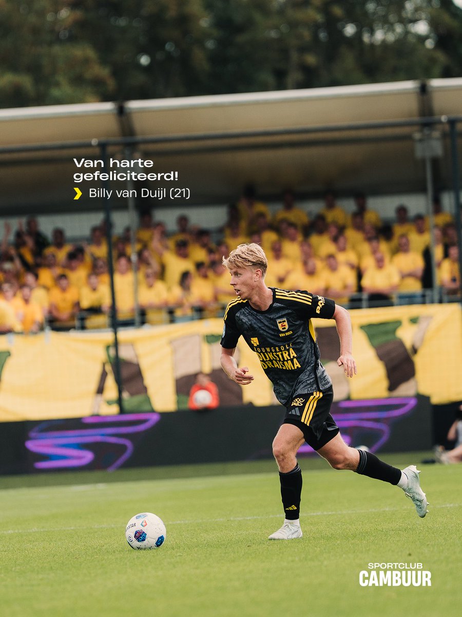 SCCambuurLwd's tweet photo. Fijne verjaardag, Billy! 💛 https://t.co/a3JPNdfpLU