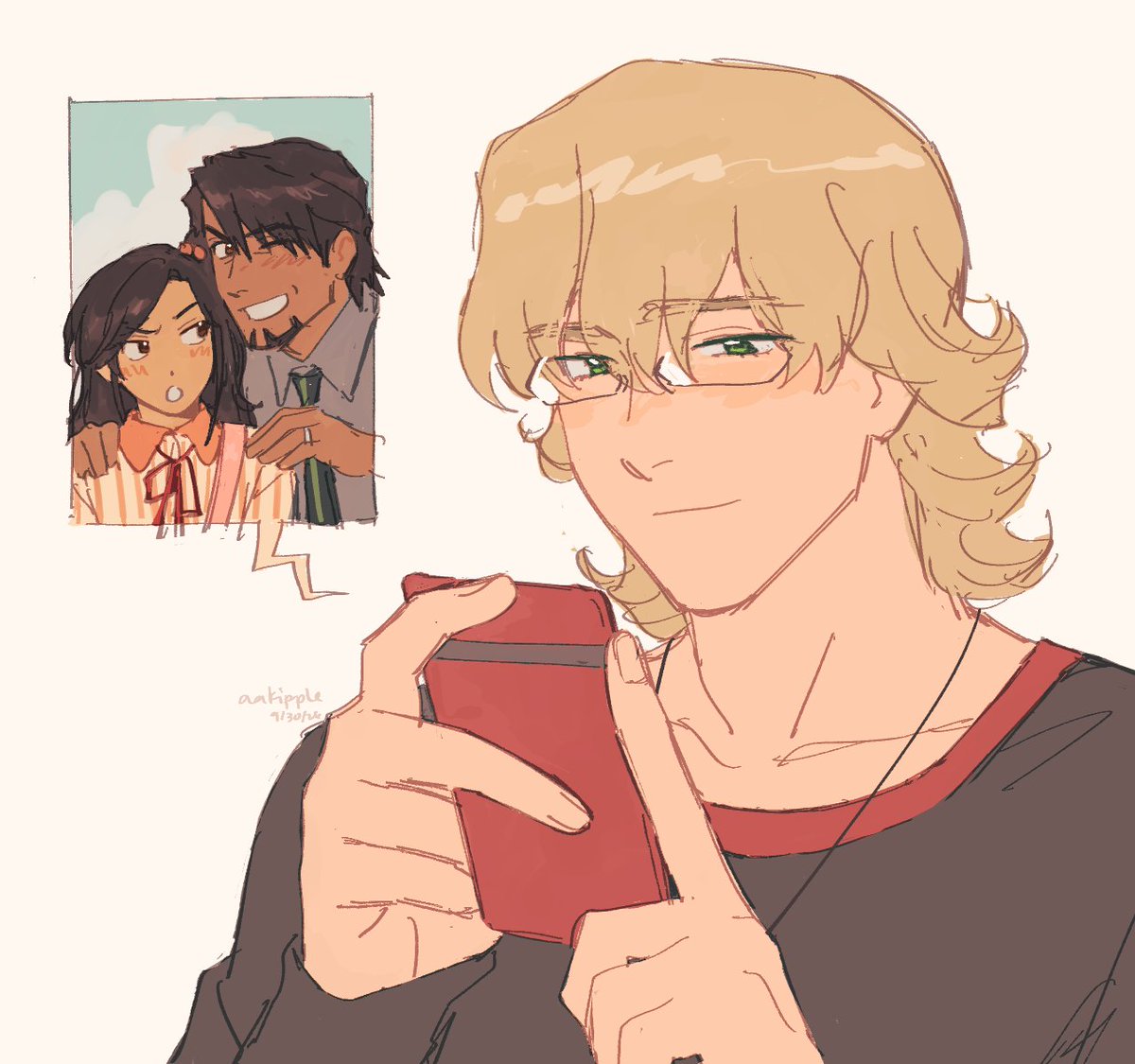 aakipple's tweet photo. redrew something from 4 yrs ago :] https://t.co/sGZEgTVXhd
