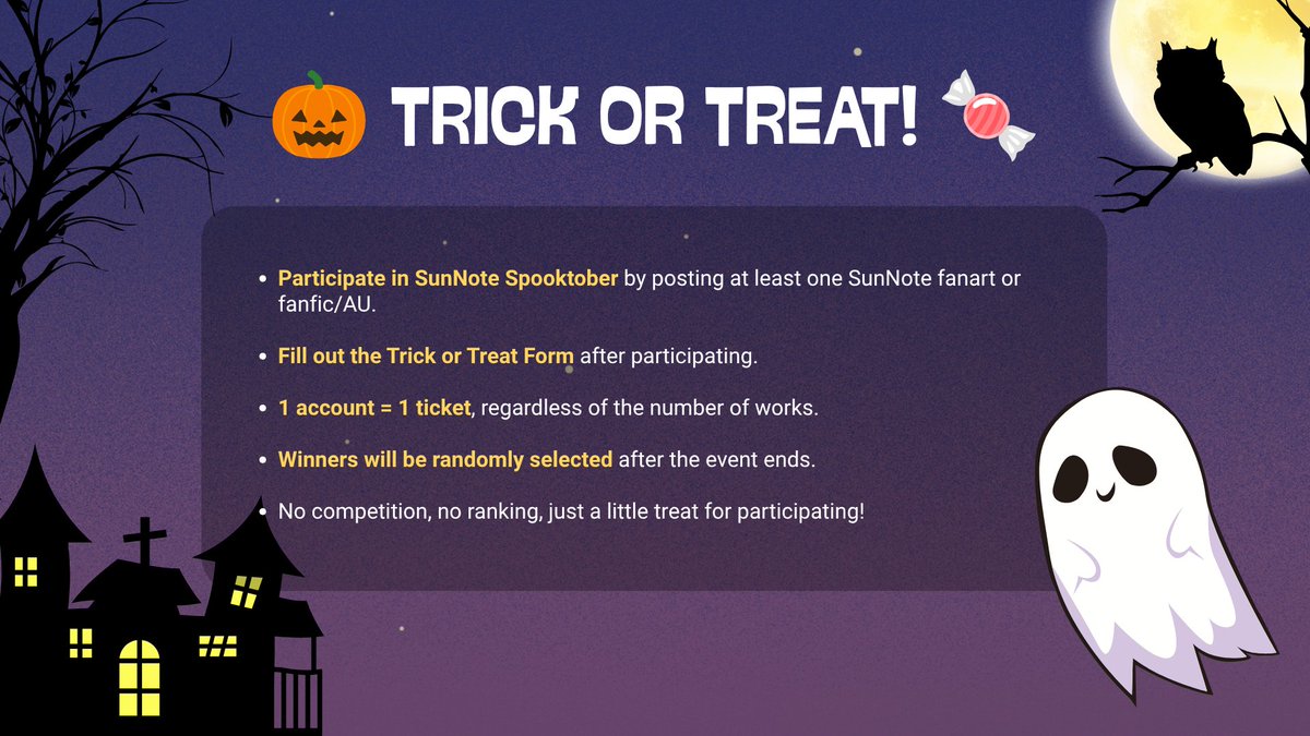 soIarhythm's tweet photo. 🎃FINALLY, IT’S OCTOBER!👻

The spooky season is finally here!🕯️

To kick things off, we’ve got a little Trick &amp; Treat waiting for you. 🍬

Check out the details!
🔗[https://t.co/JufqLJ8z0m]

#SunNoteSpooktober #SunNote #3rdTanggaNada https://t.co/nCkTduYUS5