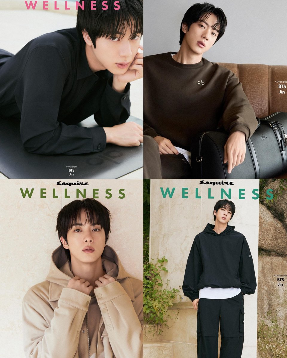 winnttaebear's tweet photo. JIN X ESQUIRE WELLNESS https://t.co/L6GQrGj4HR