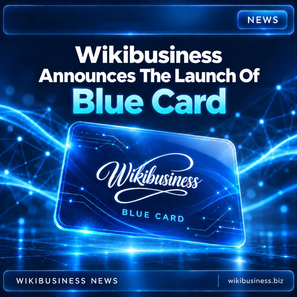 lapkarl01's tweet photo. Wikibusiness Announces The Launch Of Blue Card!

Follow💙Wikibusiness for the announcement and upcoming updates.

🌐 https://t.co/e4cMexF304

#Wikibusiness #BlueCard #Launch https://t.co/6W7vl6it3E