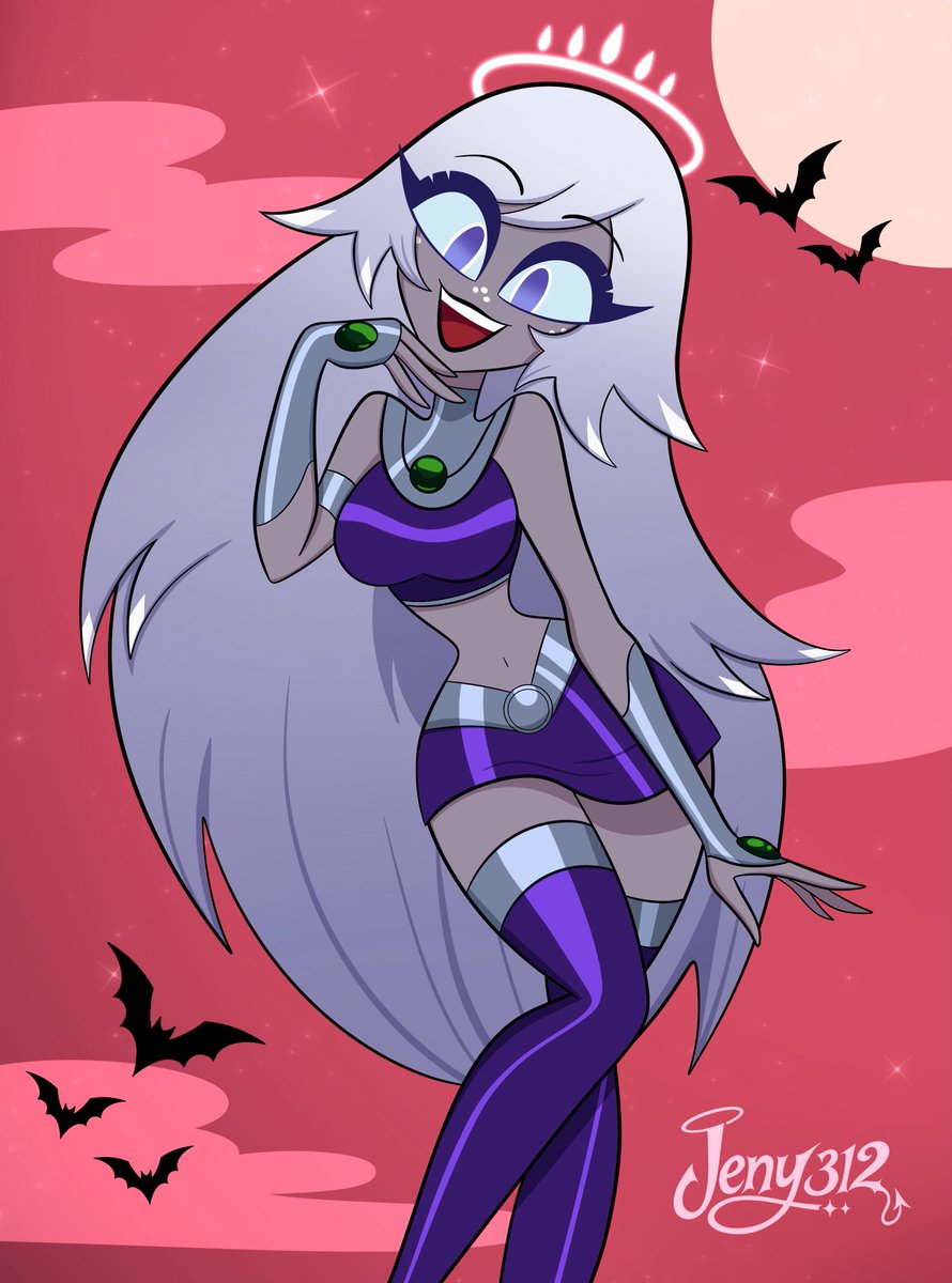 jeny_312's tweet photo. Emily seems to join the party 🎃🩵 #HazbinHotel #HazbinHotelEmily #HazbinHotelFanart #Emily https://t.co/EIgGTb4kG4