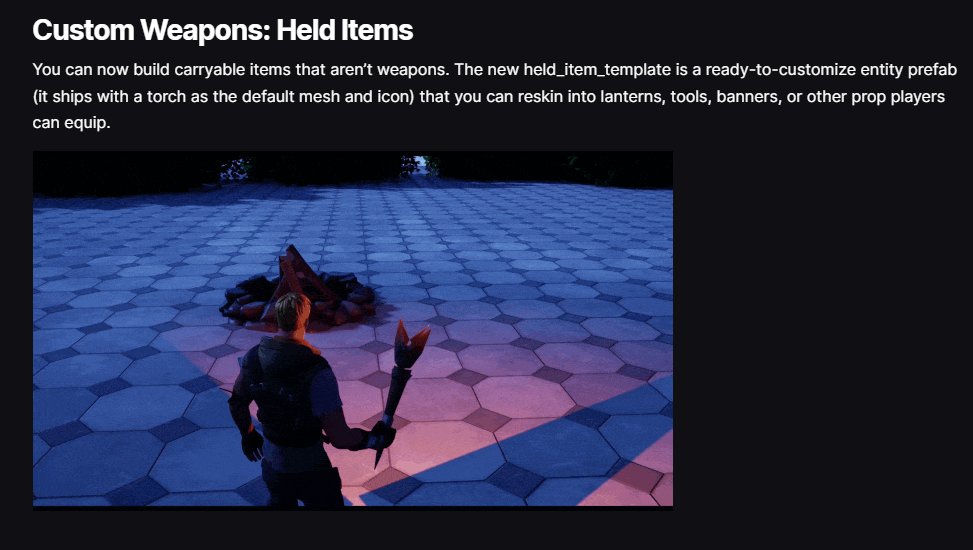 Richytoons's tweet photo. It took 8 long years but we finally can make proper Hand Held Items!! Praying it works in first person! https://t.co/ob02xdYZ1Q