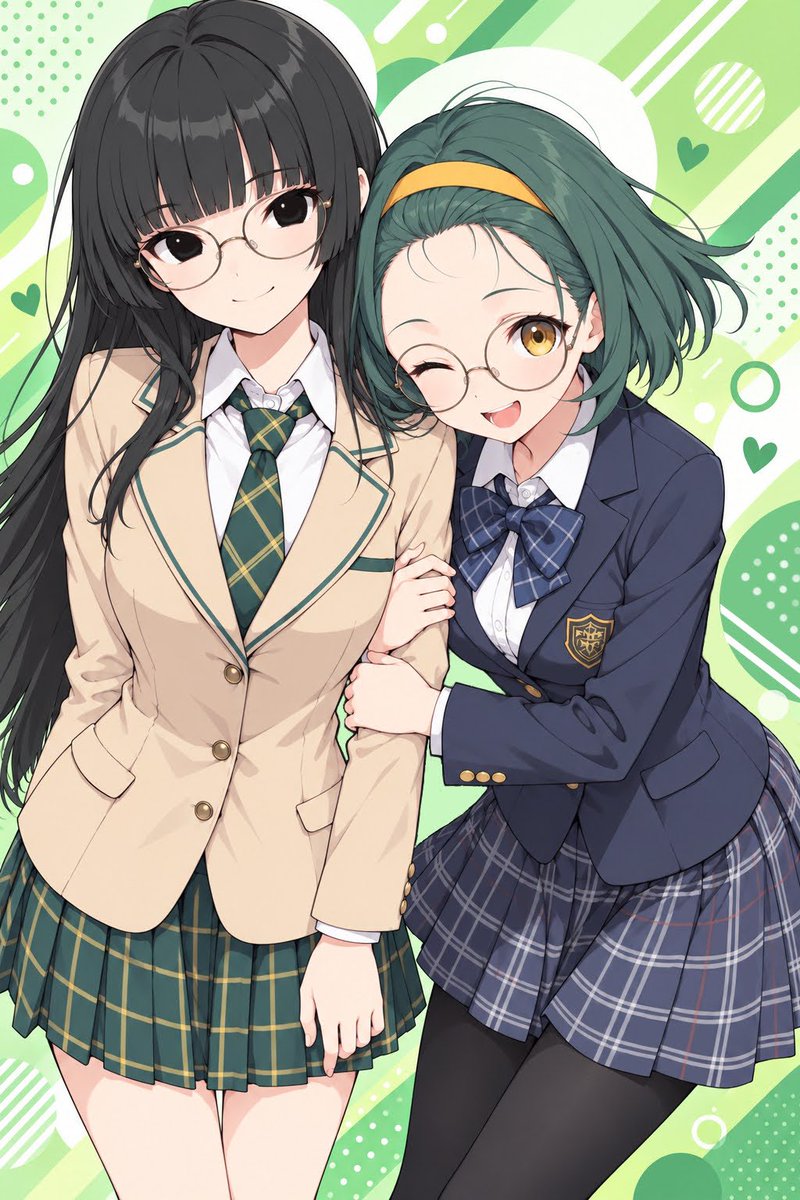 runa_stella's tweet photo. 『仲良しメガネ』
よく見えるけど、もっと近くにいたい
#めがねまつり2026 https://t.co/3uMZiUaK9C