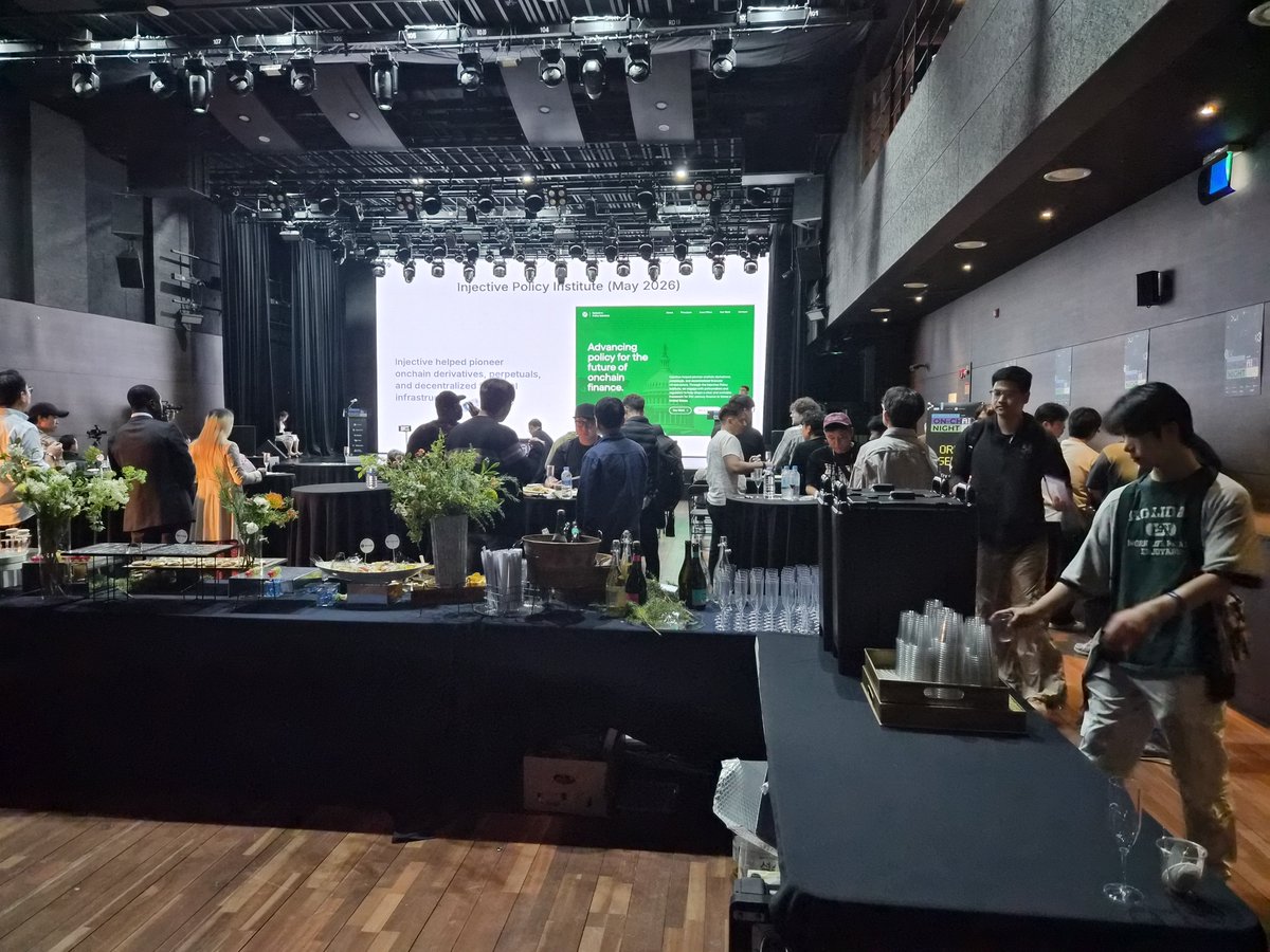 HenriLee92's tweet photo. 행사 참여 중!!
#ONCHAIN_NIGHT #KBW2026 #ORBS #STABLE #INJECTIVE #PEAR_PROTOCOL #STAGRAPH #DELTA_FORESIGHT https://t.co/AeyOT3tctU