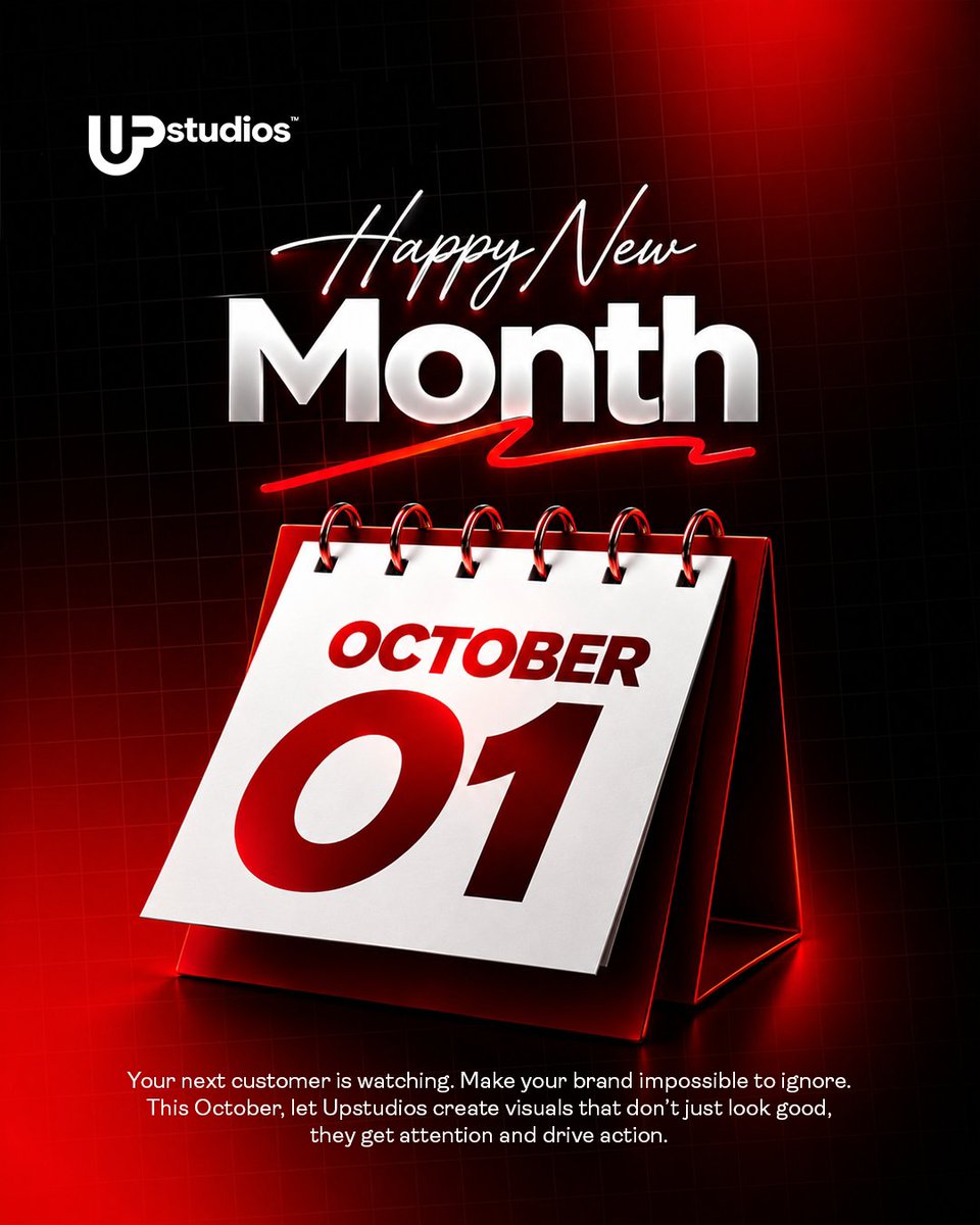 Upstudios52's tweet photo. October is here, and before the month gets busy, I just wanted to say thank you for trusting Upstudios with your brand. https://t.co/kSWIik6sNF