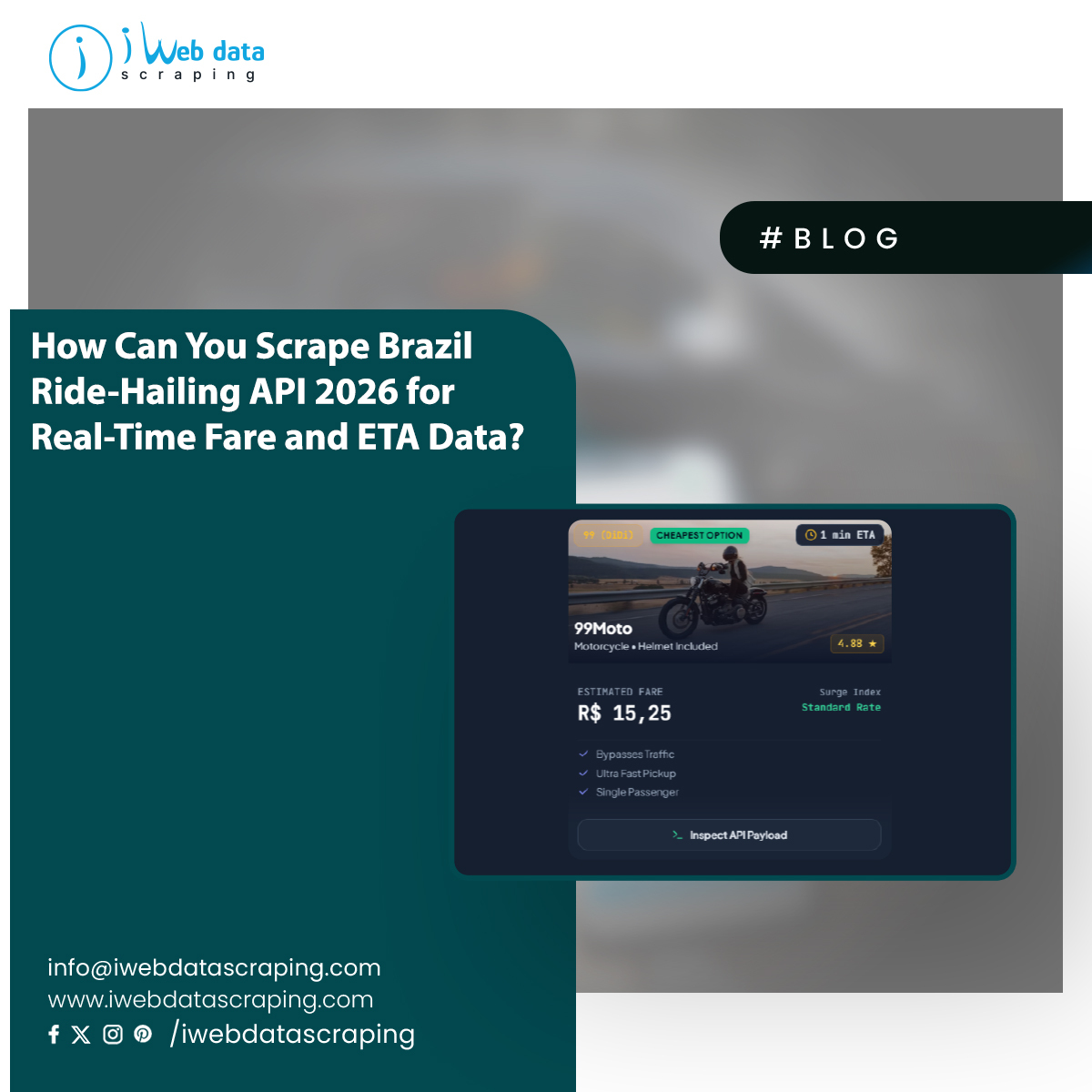 iwebdatascrape's tweet photo. ππ§π·π What Can Brazil Ride-Hailing API Data Reveal About Salvador?
Learn More >>
https://t.co/JW6kB8ncEx
#BrazilRideHailing #RideHailingData #MobilityData #FareIntelligence #Salvador https://t.co/ye1dAnq83n