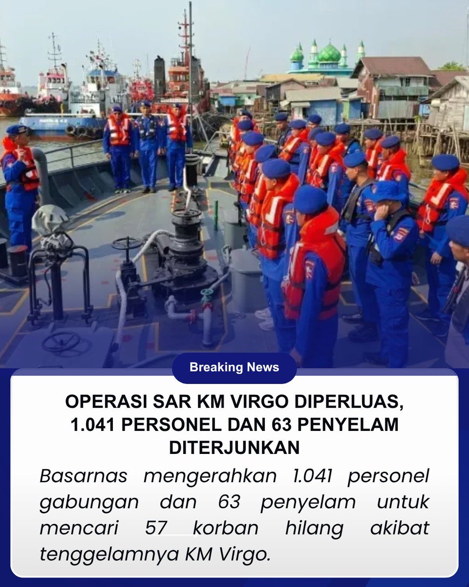 dwicitraanggra's tweet photo. semangat buat tim yang masih cari korban KMP Virgo https://t.co/jLINX06FdI
