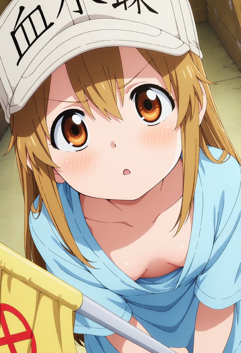 FfAxis's tweet photo. あのねあのね、
いまここ工事中なの！
だから、もうちょっとだけ待っててね！

血小板/はたらく細胞 https://t.co/IuRnvMx05e