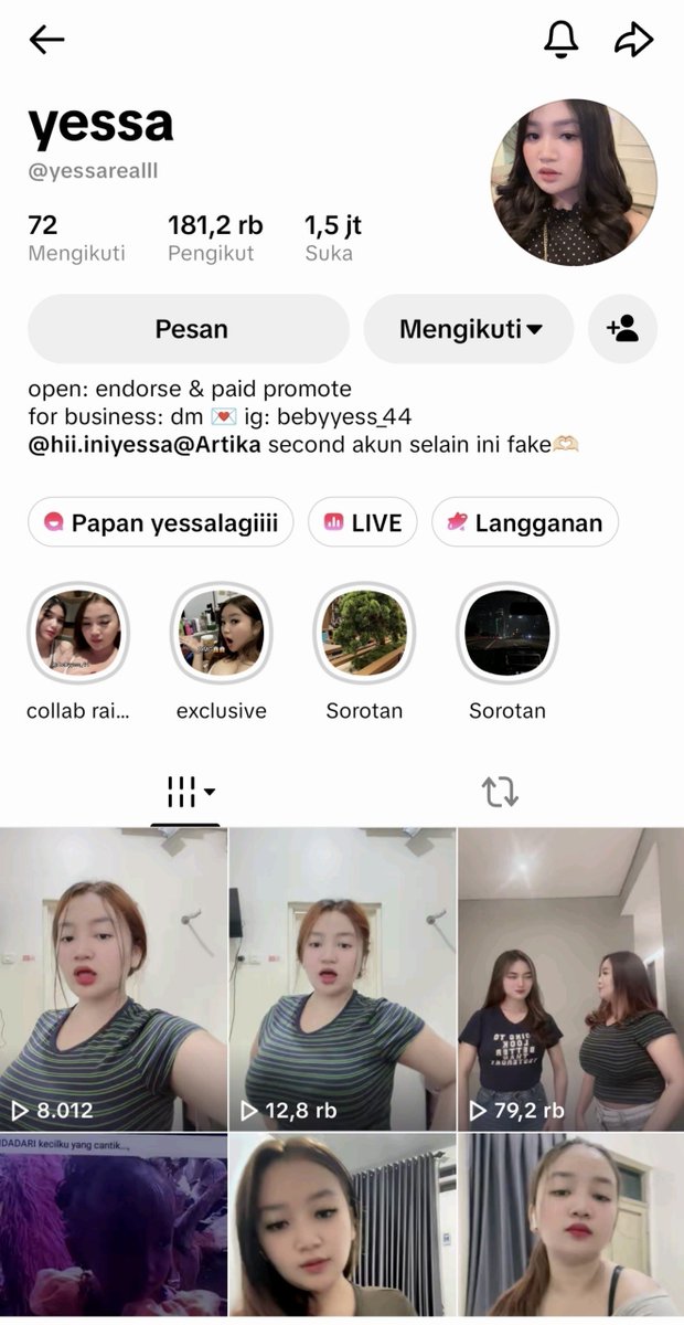 PastiMaudekk's tweet photo. yessa cantika
yessacantika

fullnya cek bio https://t.co/BOGUQ9wv91