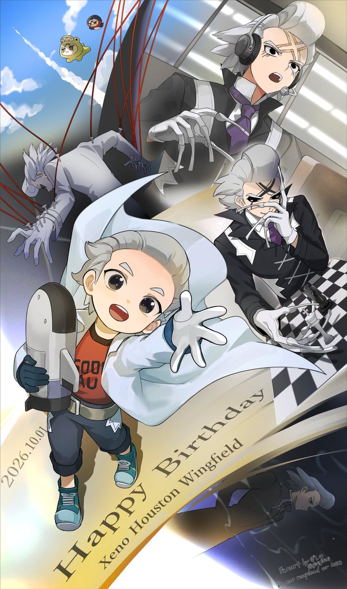 gisigisisi's tweet photo. #ゼノ・ヒューストン・ウィングフィールド誕生祭2026
おめでとう！🎂 https://t.co/Lm6PutDazZ
