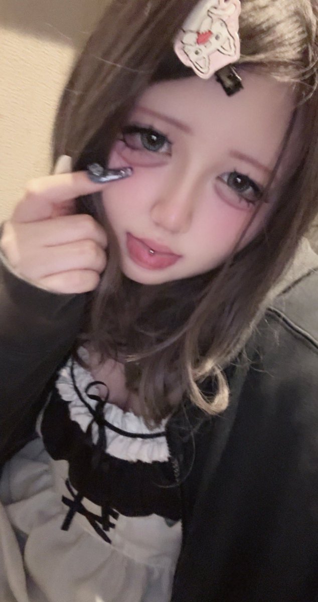 crystal__noa's tweet photo. あっかんべー
 #札幌  #北海道  #コンカフェ  #自撮り界隈 https://t.co/aoy3a3OU2i