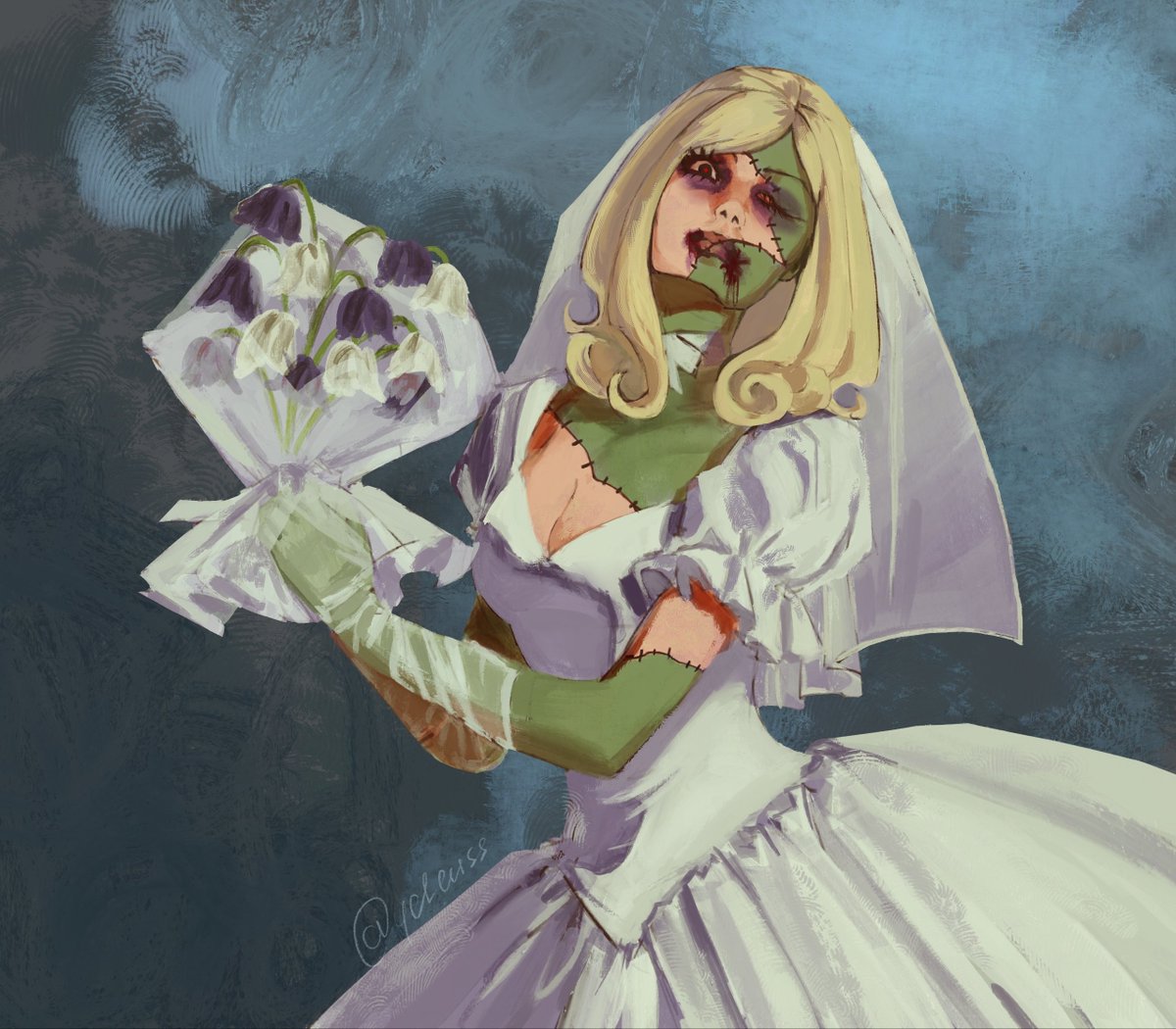 yelleuss's tweet photo. It’s October, which means it’s time to start drawing some Halloween-themed art 🎃🕷️
#art #illustration https://t.co/6VMk3kF9yQ