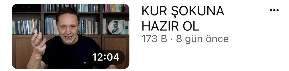 NejatOzonay's tweet photo. 128 milyar dolar algısını yönetemeyen kamu yönetimi, fon manipülasyonu konusunda da sorun yaşayacaktır.

Merkez Bankası rezervleri manipülasyonu konusunda, tek bir yetkili tam teknik açıklama yapamamıştı.

Vatandaş yok edilen bir para zannetti.

Benim yazdıklarım dışında, konunun gerçekten ne olduğunu açıklayan bir kişi görmedim.

Bürokratların/profesyonellerin çoğu ne olduğunu anlamadı bile, anlayan profesyoneller de uzak durdu; sonuçta piyasa manipülatörlere kaldı.

Konuya şu açıdan bakın… Şu adam hala ortalığı karıştırmaya devam edebiliyor…

Bu ve bunun gibilere meydan bırakıldı, toplum o kadar manipüle oldu, o kadar kemikleşti ki; yanlış bilgiyi düzeltmek, doğru bilgiyi iletmek mümkün değil…