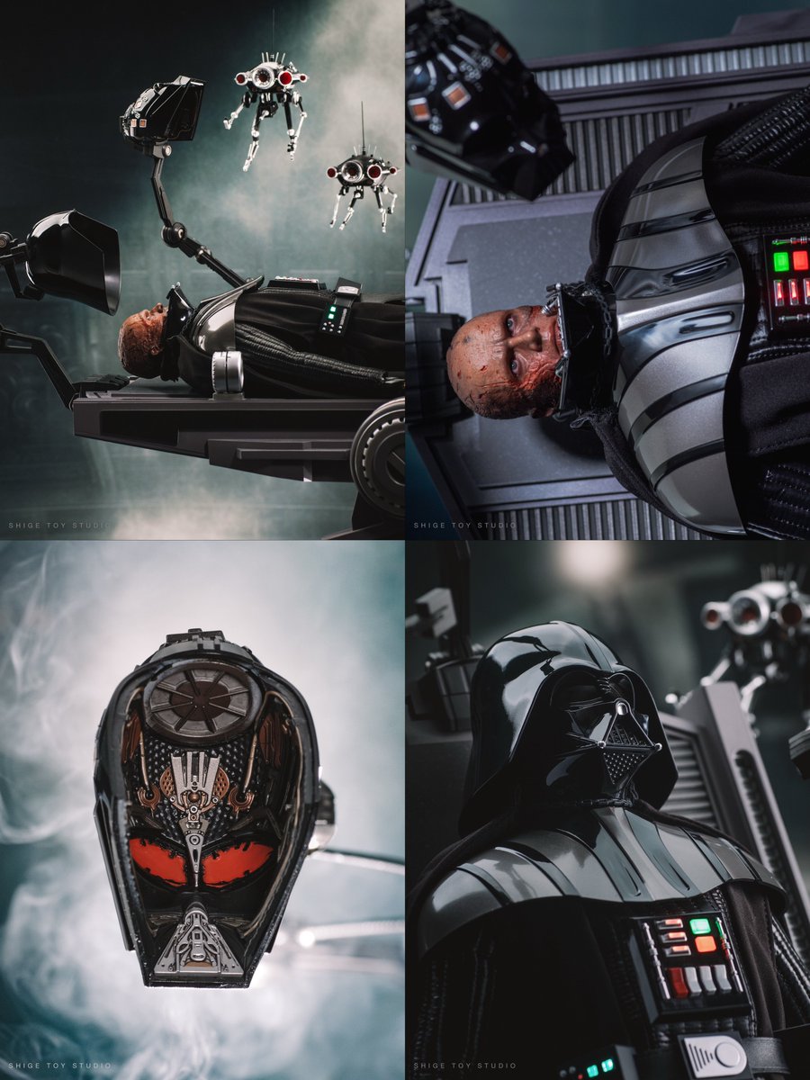 SHIGETOYSTUDIO's tweet photo. Darth Vader｜HotToys
ダース・ベイダー 誕生

MMS811B製品撮影：最終仕様を撮影しました。
HotToys official Photo Blog
#HotToys #ホットトイズ https://t.co/vWdD0NfE90