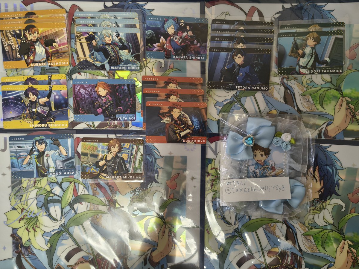 Mitu_Luv_trd's tweet photo. 【交換】 あんさんぶるスターズ あんスタ カードダス vol.1 vol.2

譲)画像

求)Nジュン＞凛月（友人分）、光
1枚目→ジュン、凛月同数まで光○

（もし可能でしたら3:1でRジュン、光も求めております）

郵送＞都内手渡し

条件合う方いらっしゃいましたらよろしくお願いいたします_(._.)_ https://t.co/sjBPyvimXi