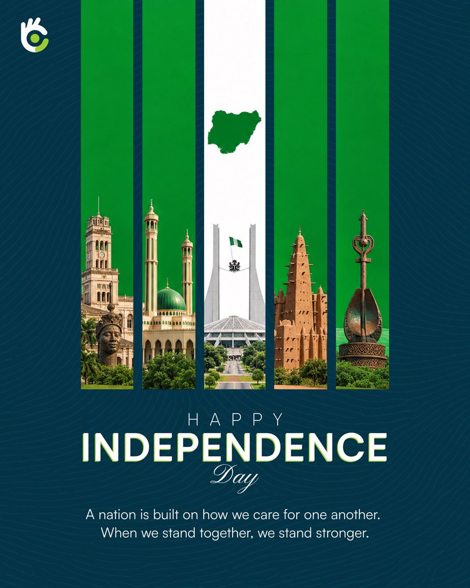 gowaly_official's tweet photo. Nigeria will be okay 👌🏾 

We all will 💚. Happy Independence Day. https://t.co/PLkwC6OGBP