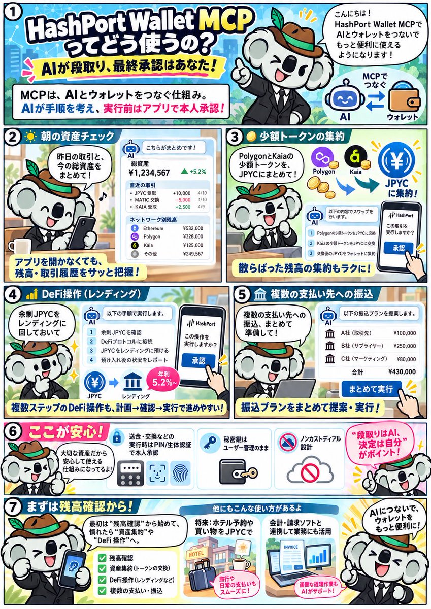 hiro_1383's tweet photo. #HashPortMCP
AIに資産管理を任せられるのはとても便利ですね。
慣れていても面倒なスワップだったりブリッジだったりもお任せできるのかなりストレスが減ります！ https://t.co/AFkNuDh5Pq