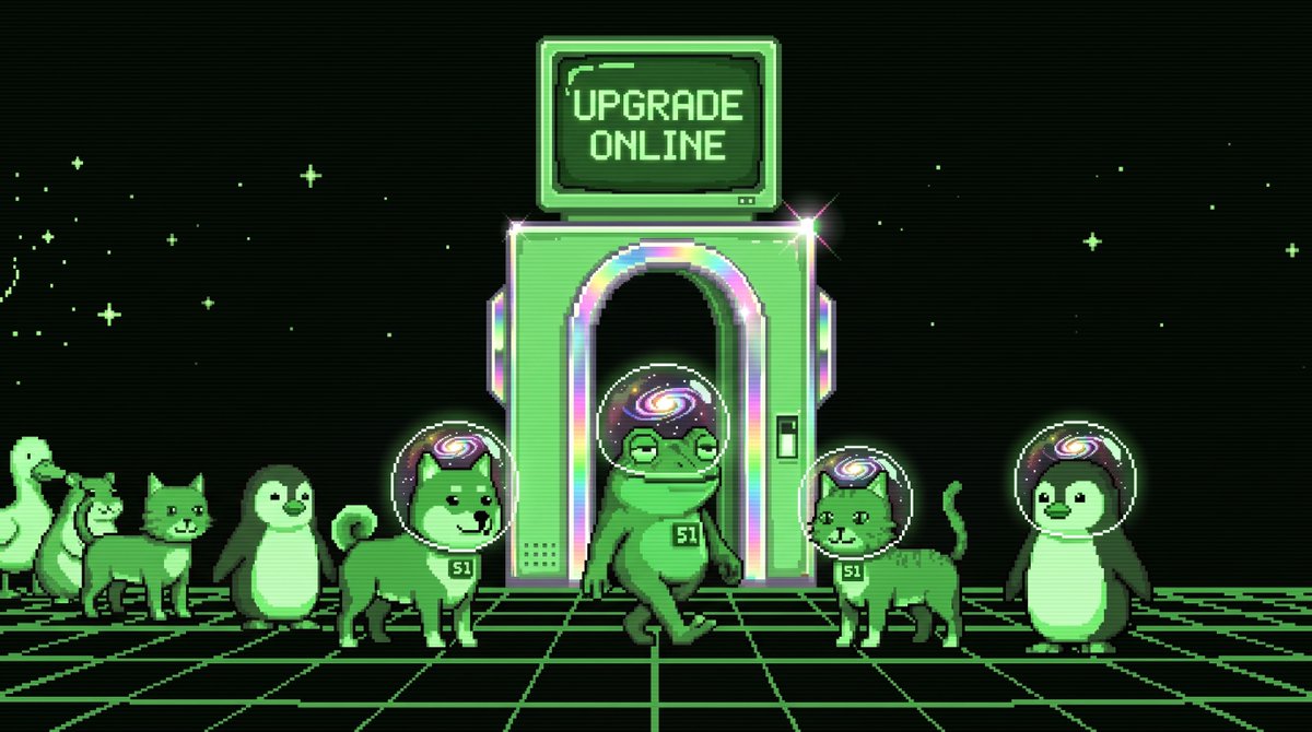 superintelmemes's tweet photo. The upgrade machine is online

Any https://t.co/Y6on7DfSEe coin can walk in and walk out super intelligent

Its twin is priced in the original coin, so every buy of the twin is a buy of the original https://t.co/7kqQ8WhPdq