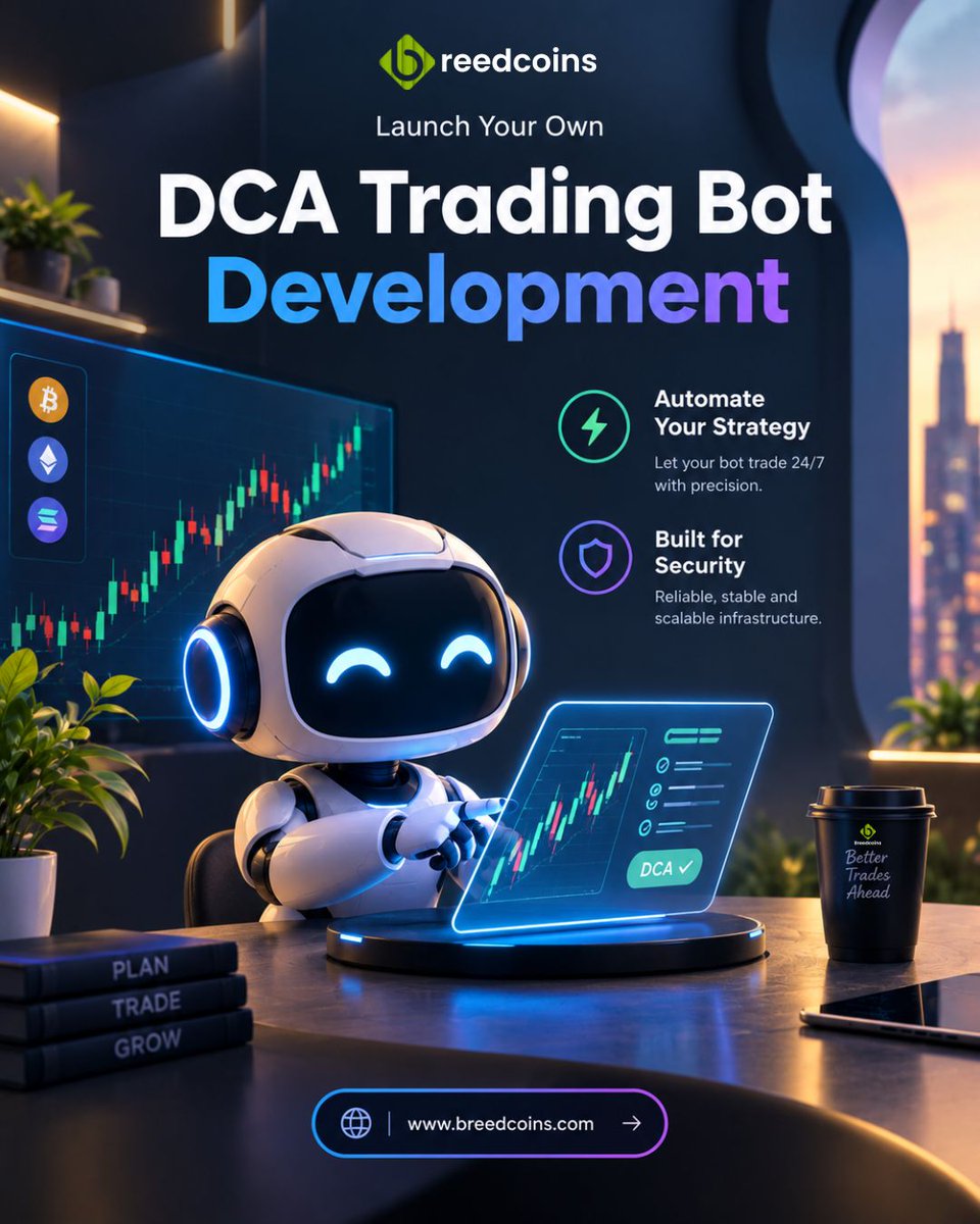 breedcoins's tweet photo. DCA Trading Bot Development for Automated Trading Strategies
Automate your trading strategy with a DCA bot >> https://t.co/l7RwRwriuA
#dcatradingbot #dcatradingbotdevelopment #tradingbotdevelopment #automatedtrading #tradingautomation https://t.co/umIhgg13jE