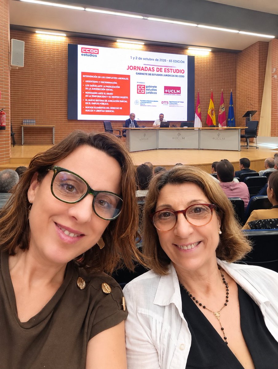 Thalex74's tweet photo. @Sanitat_CCOOPV participa en les 65es Jornades d’Estudi del Gabinet d’Estudis Jurídics de CCOO, centrades en els conflictes laborals i la defensa dels drets de les persones treballadores.
#CCOOPV #CCOO #DretsLaborals https://t.co/P1pMemxXhh