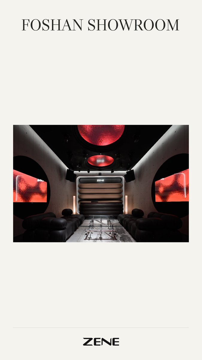 zene_official's tweet photo. Sound begins with the details.
A closer look at the forms behind the feeling.
Foshan Showroom
#ZENE #HomeAudio https://t.co/9gXKmnA5vN