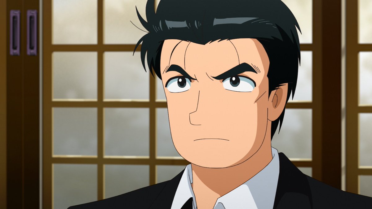 denfaminicogame's tweet photo. TVアニメ『新 美味しんぼ』のティザーPVが公開！山岡士郎（CV:阿座上洋平）、栗田ゆう子（CV:咲々木瞳）、海原雄山（CV:大塚明夫）の声がついにお披露目
https://t.co/Q80DJnrnxM

前作のアニメシリーズ放送終了から35年の時を経て、完全続編として待望の復活。2027年放送予定 https://t.co/F6XWZbWI36