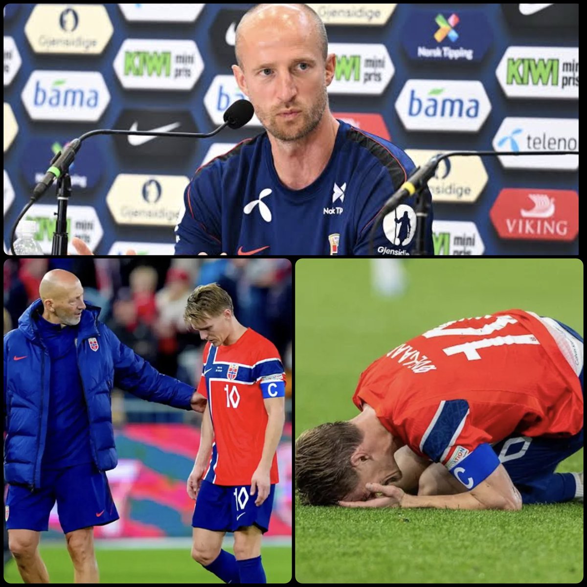 Arsenalnewschan's tweet photo. 🗣️Norway assistant coach Brede Hangeland has a positive update on #Arsenal man Martin Ødegaard: “Our national team doctor Ola Sand has that under control. As far as I understood, there was nothing dramatic in the X-ray images. The most important thing is that Martin is feeling better. The images show a snapshot, while he's still recovering. And the progress is positive." 🙏 

Ødegaard has been named in Norway’s 23 man squad for their Nations League clash tonight with Wales 🇳🇴