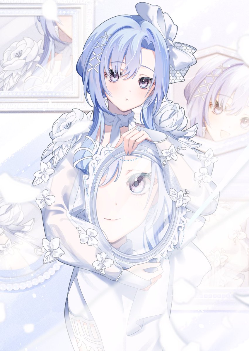 hayaneneru's tweet photo. 🪞Imaginary🪞
#鈴木羽那誕祭2026　#シャニマス https://t.co/YcGpVto7It