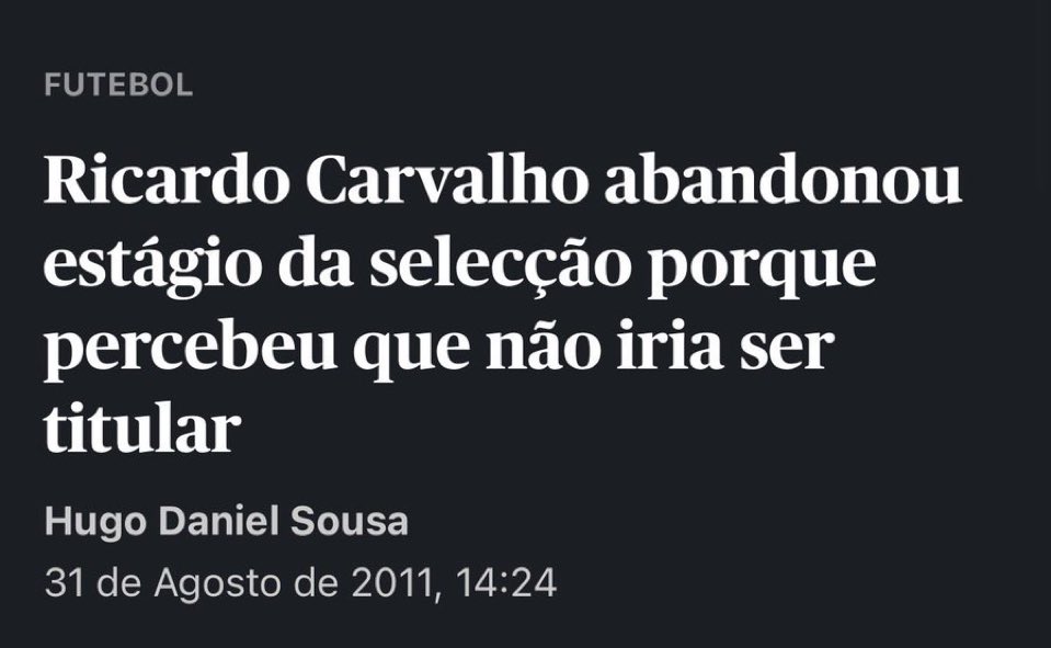 08Oconner's tweet photo. Como se não chamava Cristiano Ronaldo, não houve muito alarido…aliás, muitos nem sabem sequer que isto aconteceu. https://t.co/8lQqCXh7w4