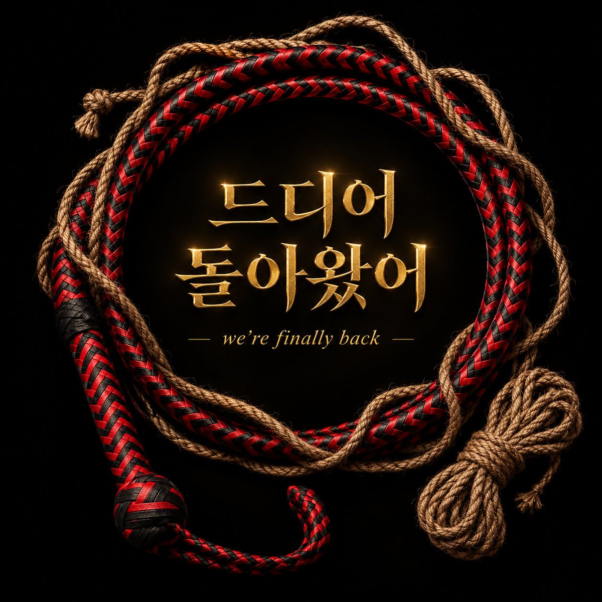 Enslaved_Hearts's tweet photo. 기다렸지? 🖤🪢 https://t.co/BODi34OFcg