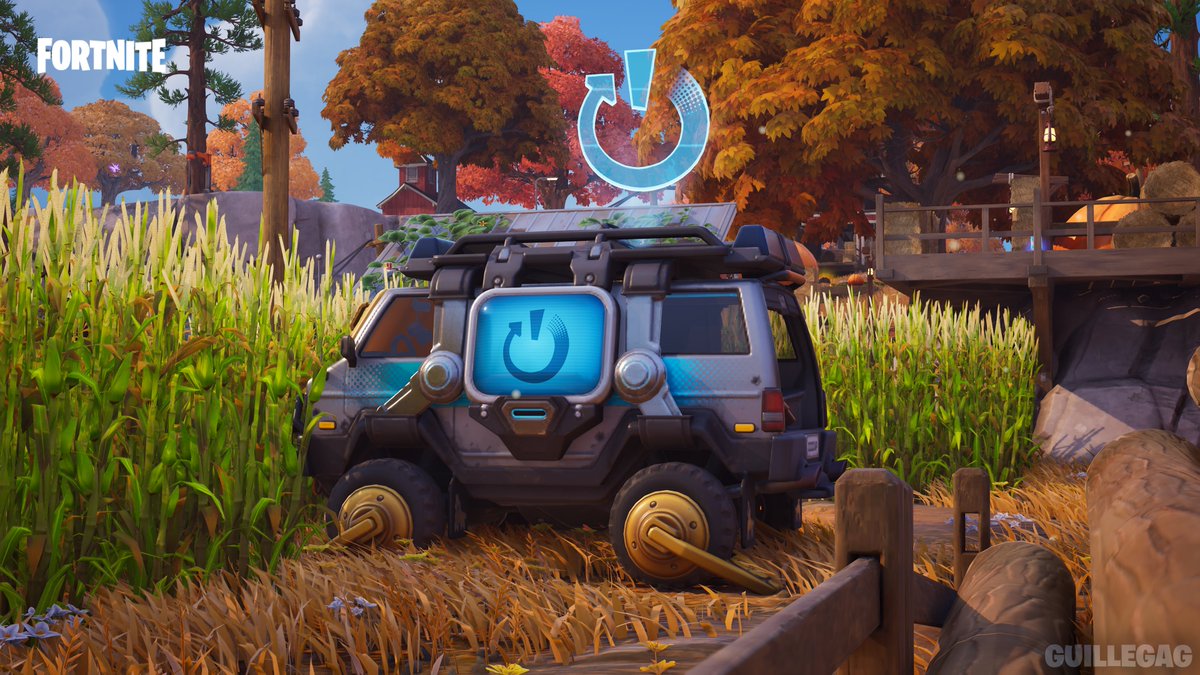 Guille_GAG's tweet photo. You can no longer drive Reboot Vans #Fortnite https://t.co/3sMWUju6Tw