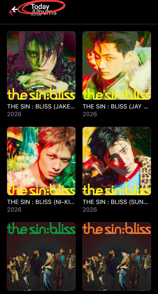 sunraymarkable's tweet photo. Why is this a recurring case to Sunoo, @BELIFTLAB?

1. Wrong credits on his ‘Voice Note.’
2. Invisibility of his ‘THE SIN : VANISH’ Album Ver.
3. Missing on various tracks’ performing artist credits across THE SIN : BLISS editions.
4. Invisibility of his ‘THE SIN : BLISS’ Album Ver. (again).

This is ENHYPEN members’ second remix version, and this is also Sunoo’s second time experiencing this invisibility on their own Apple Music Artist Profile Page.

Sunoo’s album ver. has been unlisted and invisible since September 3rd, not even two weeks after it was released on August 24th. Up until now, October 1st, Sunoo’s album ver. has remained missing or not displayed for 28 days and counting on the Albums category of ENHYPEN’s Artist Profile Page.

(SUNOO Ver.) of tracks “Bloody Paradise” and “Voice Note” alongside (SUNOO Ver.) of album “THE SIN : BLISS” can still be accessed if you’ve already saved it to your library and can be discovered through direct manual searches.

ICYMI, Sunoo’s album ver. was still charting in the K-pop Album chart category in various countries before and after the unlisting—I saw his album charted in Japan on September 10th only because I can access the country’s chart but am incapable of checking other countries.

[NOTE] 
<However, since Sunoo’s album ver. is no longer visible from the Apple Music public interface, which popular data chart tracking websites dependently rely on, therefore the unlisted album cannot be monitored anymore, and its added data tracked after being unlisted also cannot be reflected on their sites, and data already recorded before being unlisted just stays as it is. Its actual updated data can now only be accessed through official artist-only private dashboard.>

@ENHYPEN @BELIFTLAB @AppleMusic 
#ENHYPEN #SUNOO #엔하이픈 #선우