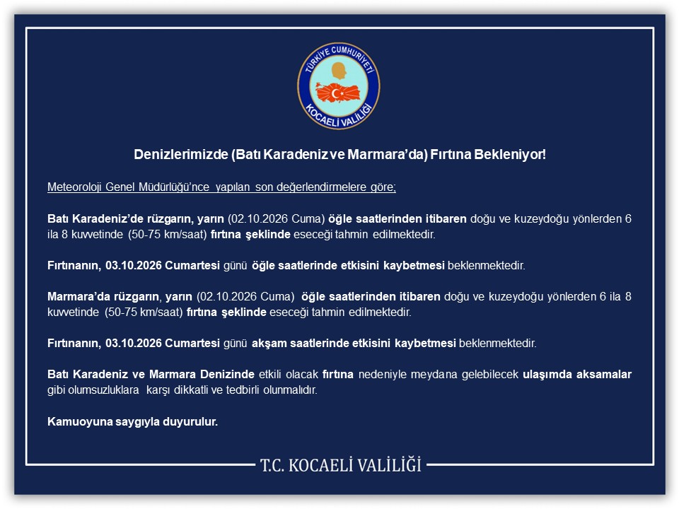 kocaelivaliligi's tweet photo. Denizlerimizde (Batı Karadeniz ve Marmara’da) Fırtına Bekleniyor!
⬇️
https://t.co/lvDvjvlSKq
@afadkocaeli https://t.co/qRkWjVlPfL