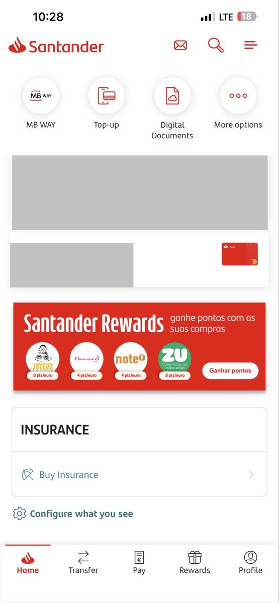 Eleos69's tweet photo. @santanderpt Pago-vos para gerir o meu dinheiro, não para me bombardearem com publicidade na app. Que merda é esta? https://t.co/5pOLADvnRn
