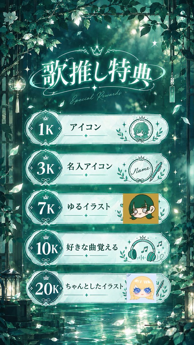 dada_sub123's tweet photo. 歌推し特典のポイントを見直しました！
10月から適用させて頂きたいと思いますので、よろしくお願いします！！ https://t.co/Kj16BSJGi4