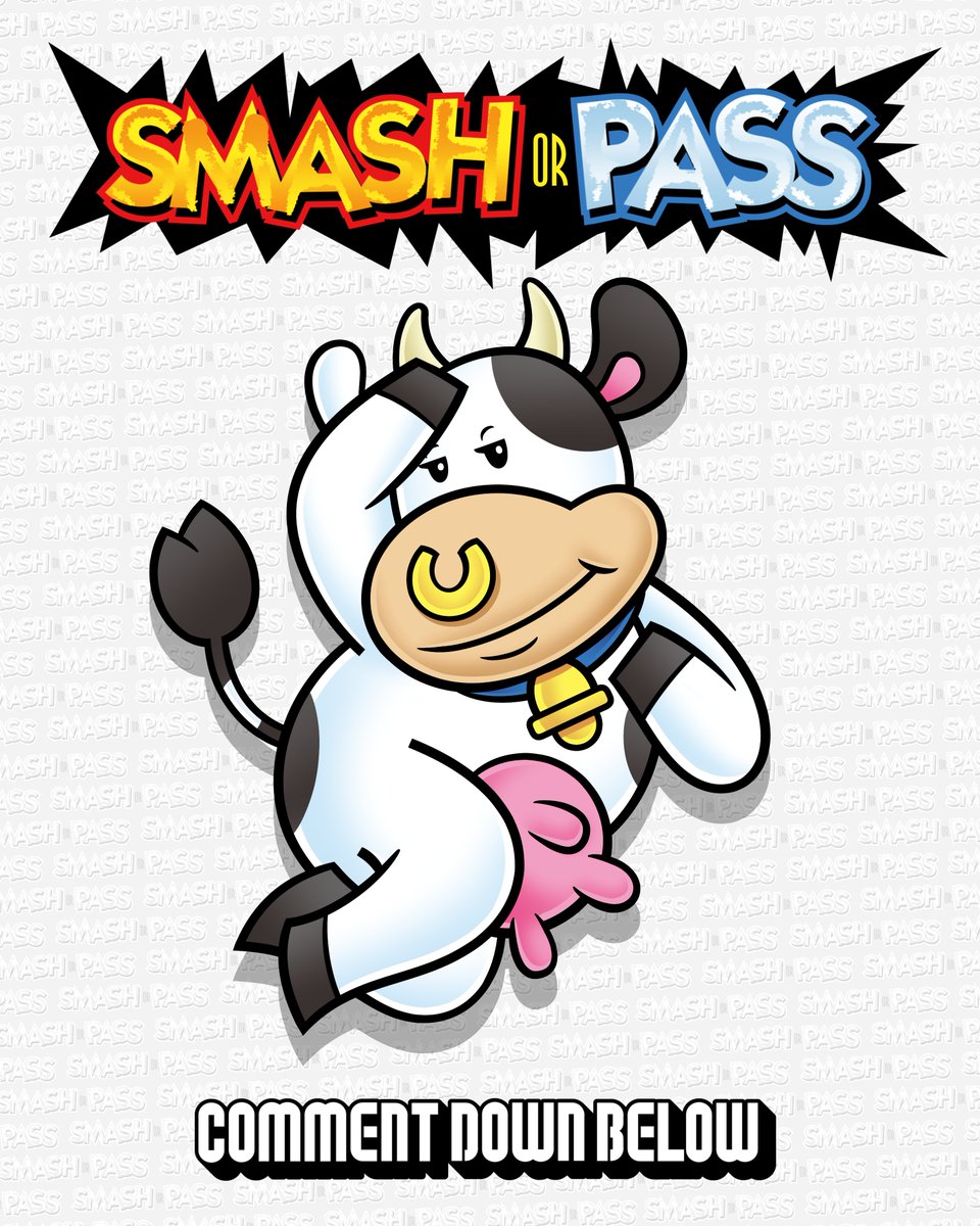 DocShoddy's tweet photo. SMASH or PASS
Day 1: Cow
(Mario Kart) https://t.co/pkxwmHhmvN
