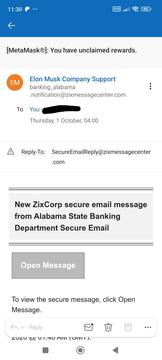 MerovingianQBee's tweet photo. @Kitboga @elonmusk   #scam
I really wish someone would catch all these spam fraud mailer's! https://t.co/hp9m6m1kX2