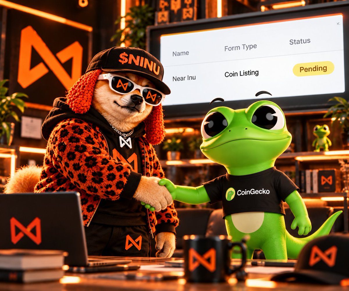 NEAR_INU's tweet photo. $NINU has applied for a CoinGecko listing https://t.co/ijLH6dt5bF