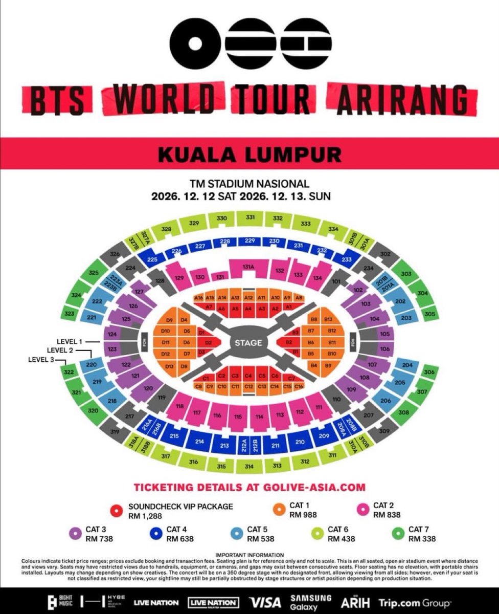 Vervepass4l's tweet photo. #LFB | #WTS
ARMY BTS TICKETS
BTS IN KL TICKETING SERVICES

🎟️SOUNDCHECK VIP PACKAGE C4 tickets
🎟️CAT 1 tickets

Ready Transfer
Foreigners can buy also
Message me📥
#BTS #BTSARIRANG #BTSinKL #BTSMalaysia
#BTSKualaLumpur #ARMY https://t.co/onDQ8zpP0M