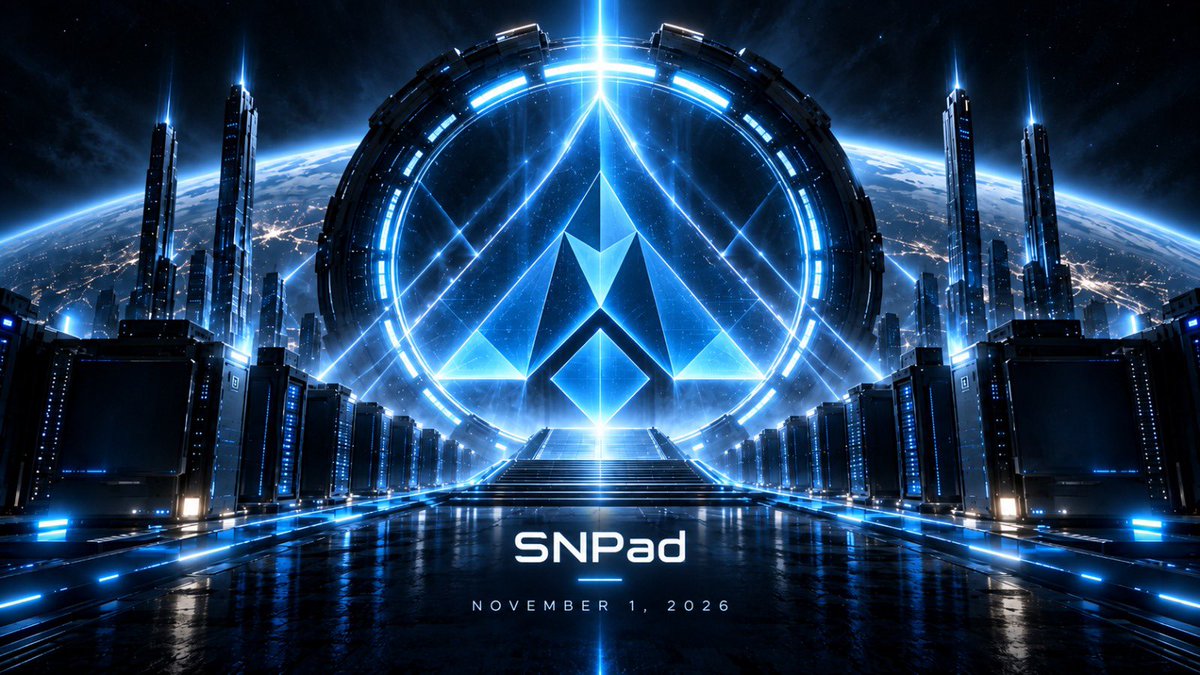 SnpNetwork's tweet photo. SNPad officially launches on November 1, 2026. 🚀

Today, the final 30-day countdown begins.

Throughout October, we’ll progressively activate the ecosystem, introduce real traffic, onboard real advertising activity, and expose more of the platform to real-world use.

The infrastructure is ready.
The core flow is working end-to-end.

Now it’s time to bring SNPad fully to life.

November 1. Save the date. ⚡#snpad