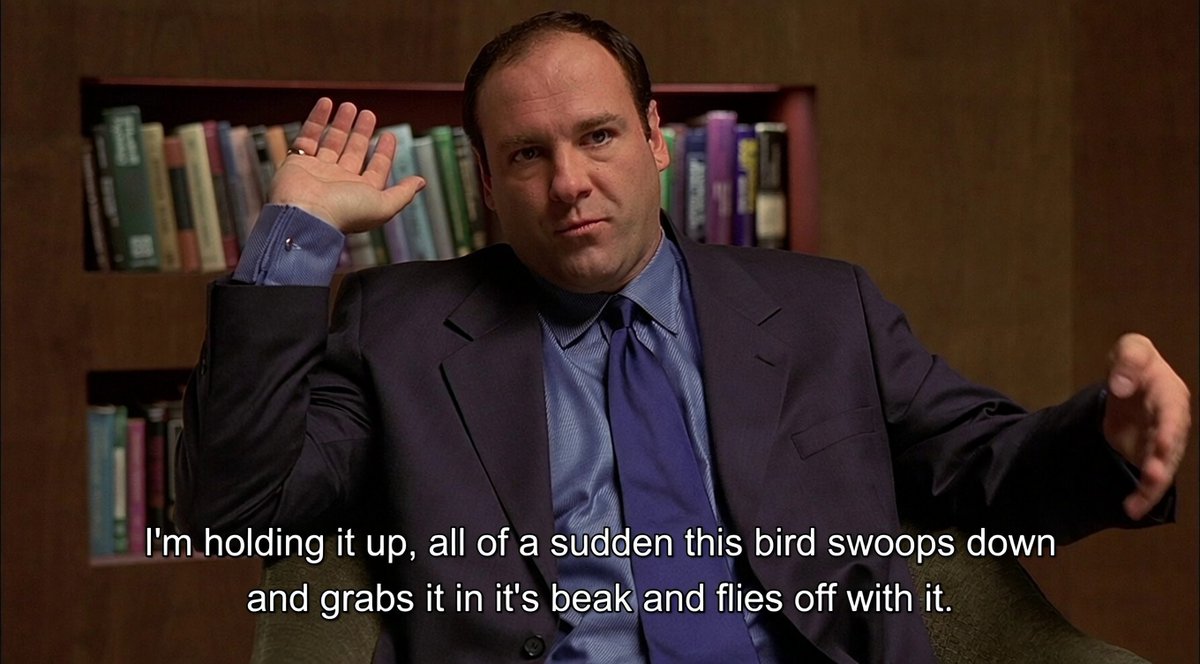 SopranosOrder's tweet photo. S1 E1 'The Sopranos' | 702 of 780 https://t.co/WvsIokwyAd