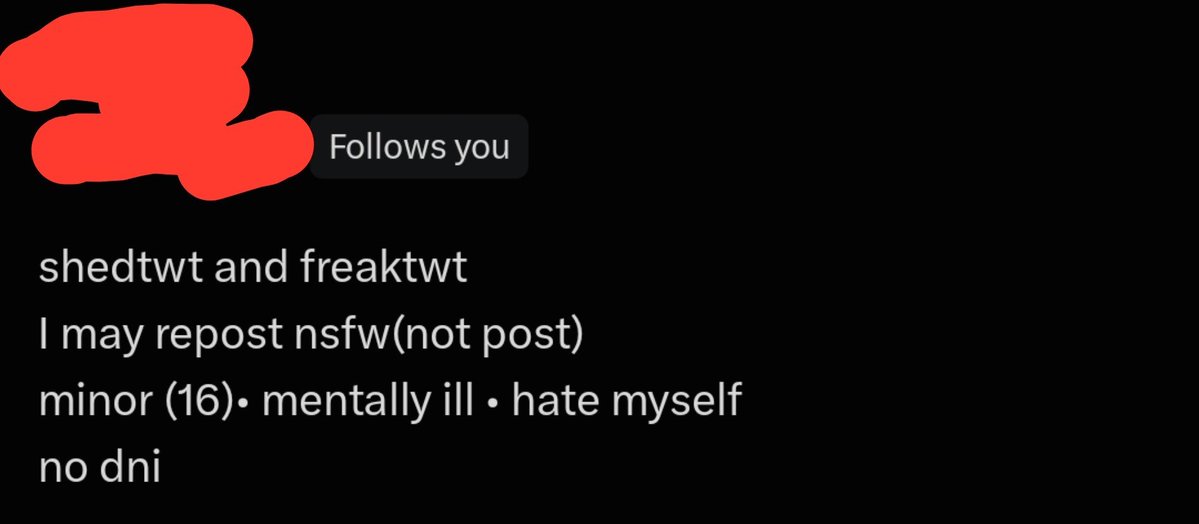 xOverandDonex's tweet photo. do yall not know how to read a dni pinned to someone's profile??
MDNF &amp; SHED DNI!! THX!! ♡ https://t.co/hITsxnbCih