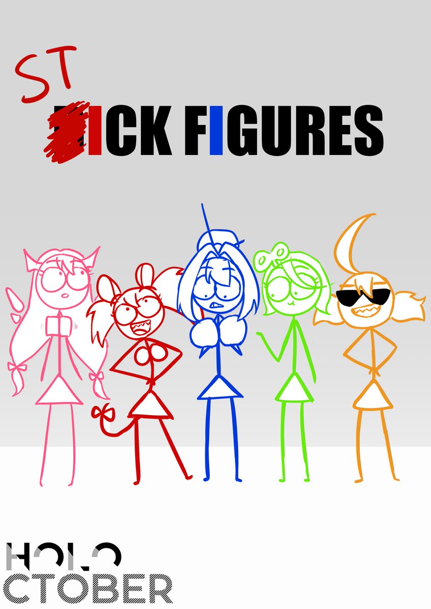YFG_Arts's tweet photo. Day 1

Someone say stick figures?
#holoctober https://t.co/nKSHyhX3xL