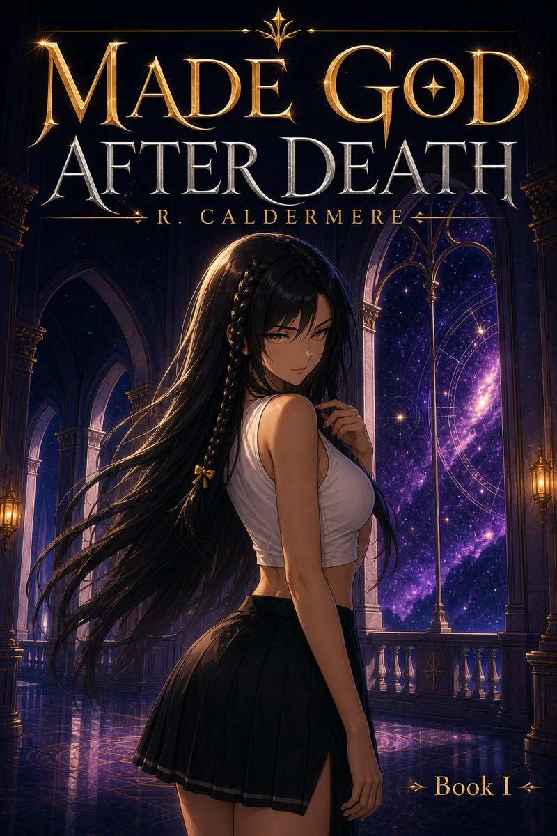 RCaldermere's tweet photo. He declares himself Archmage at the magic academy.

The goddesses and his harem have decided he is much more.

Made God After Death. Adult LitRPG, rapid progression, and explicit intimacy.

On Kindle / KU: https://t.co/ou44h03Hej https://t.co/7jwOe1PkuJ