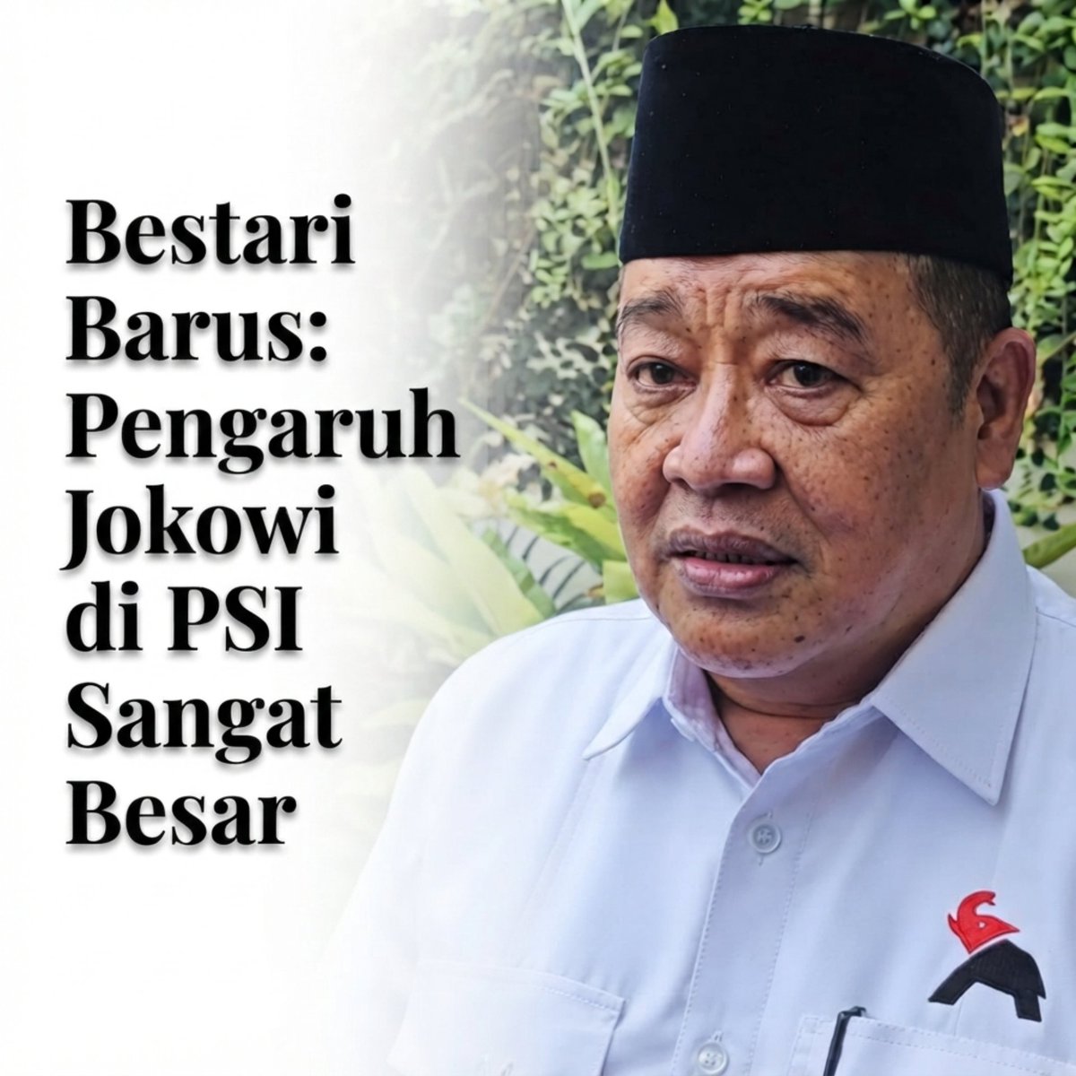 KerjaHasil_id's tweet photo. Jokowi 🇮🇩 sebagai patron yang menggerakkan struktur dan menyemangati para kader PSI.
Jadilah banteng sekandang ketakutan. Kandang yang rapuh akan semakin rapuh dan kemudian rubuh.
#Jokowi 🇮🇩 #psi #gajah https://t.co/v3d1uHmsZZ