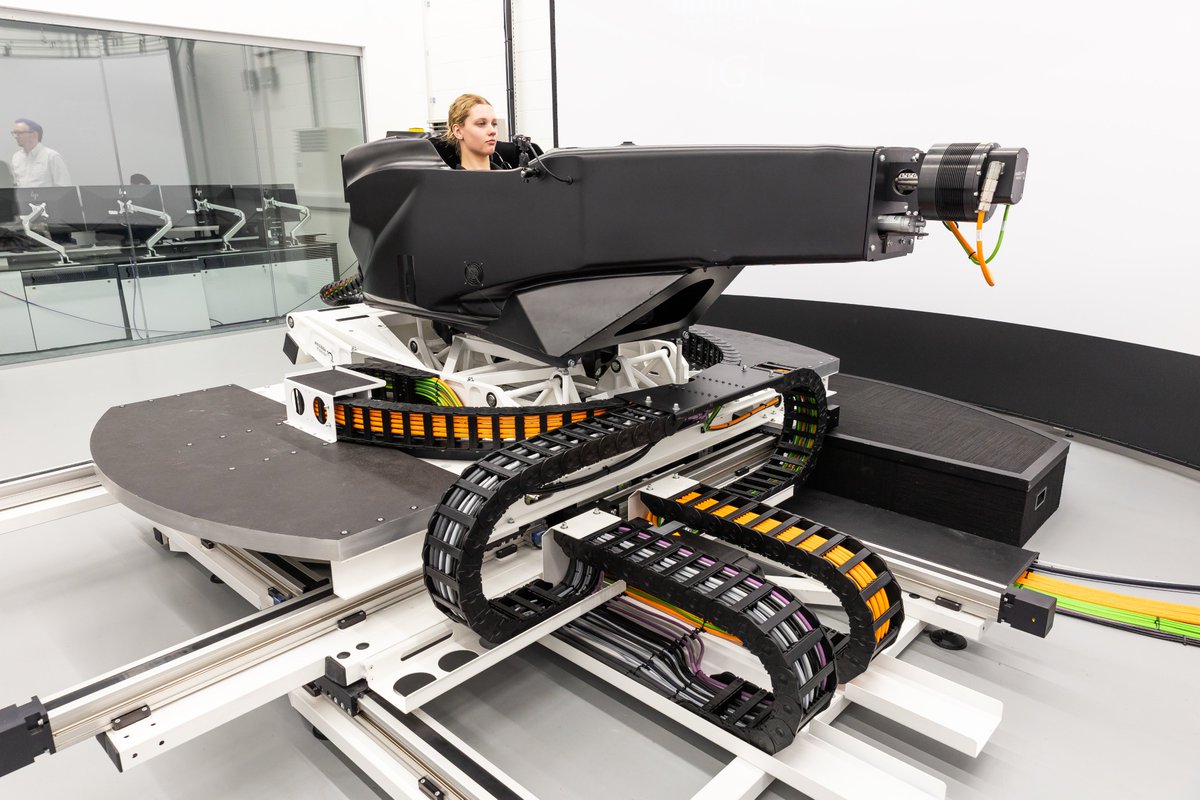 PFPR_Comms's tweet photo. Over the last few weeks, PFPR supported one of our newest clients, IAAPS, launch its new Driver-in-the-Loop and Vehicle-in-the-Loop development environment at its state-of-the-art Bristol facility.

(1/4) https://t.co/0ZBBySwR1c